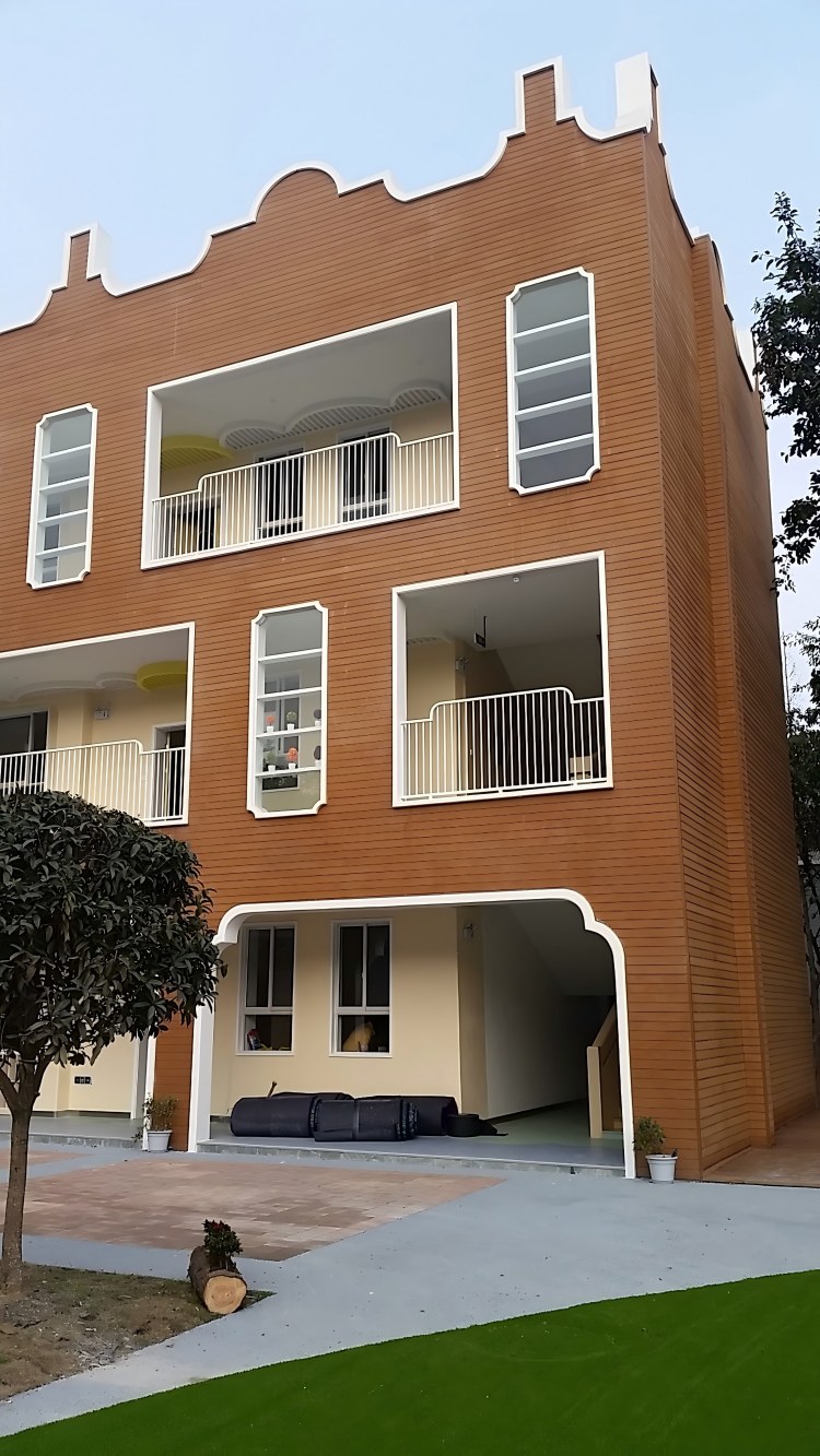 快装快住选百妥木塑木墙板