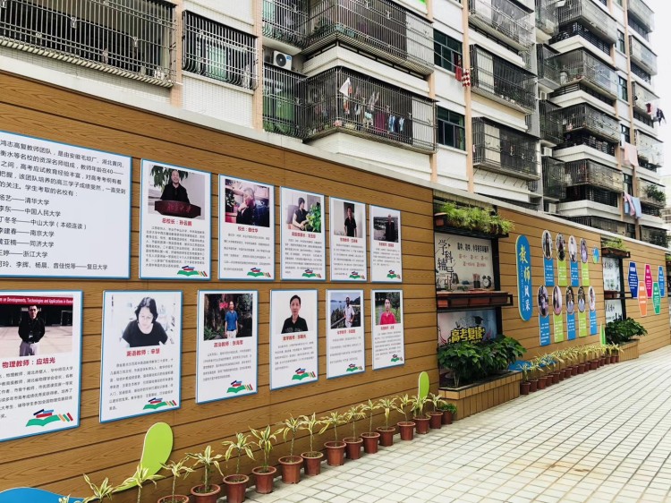 汕尾鸿志实验学校墙面改造优选方案，百妥木塑木材料适配校园场景